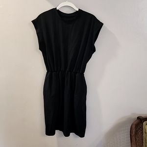 EUC A New Day Casual Cinched Dress - Black (Small)